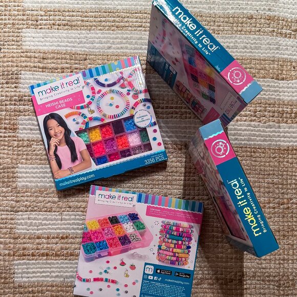 NEW Make It Real Heishi Beads Case- 3356pcs - Picture 8 of 8